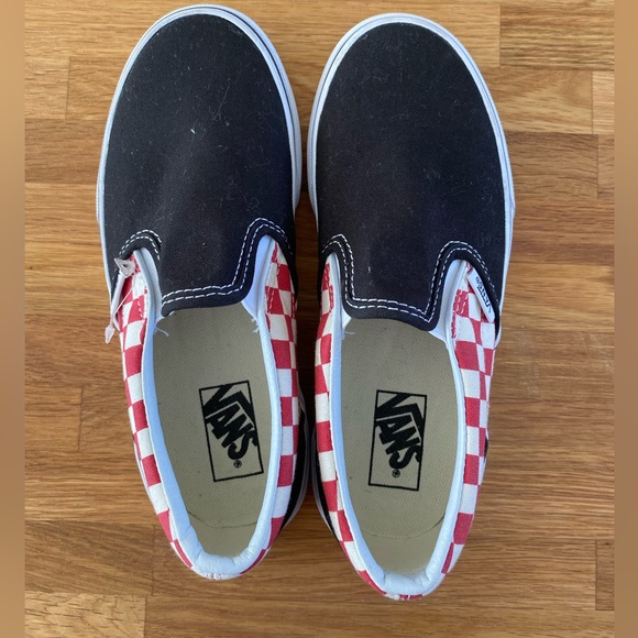 Vans Kids Classic Checkered Slip-On Shoe - Picture 3 of 6